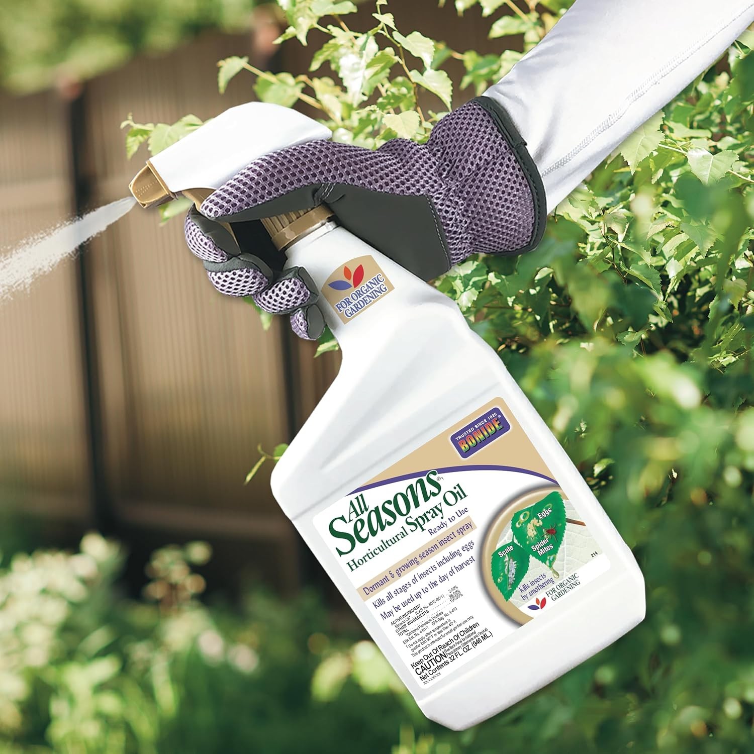 Bonide All Season Horticultural & Dormant Spray Oil, 32 oz Ready-to-Use 1 gallery