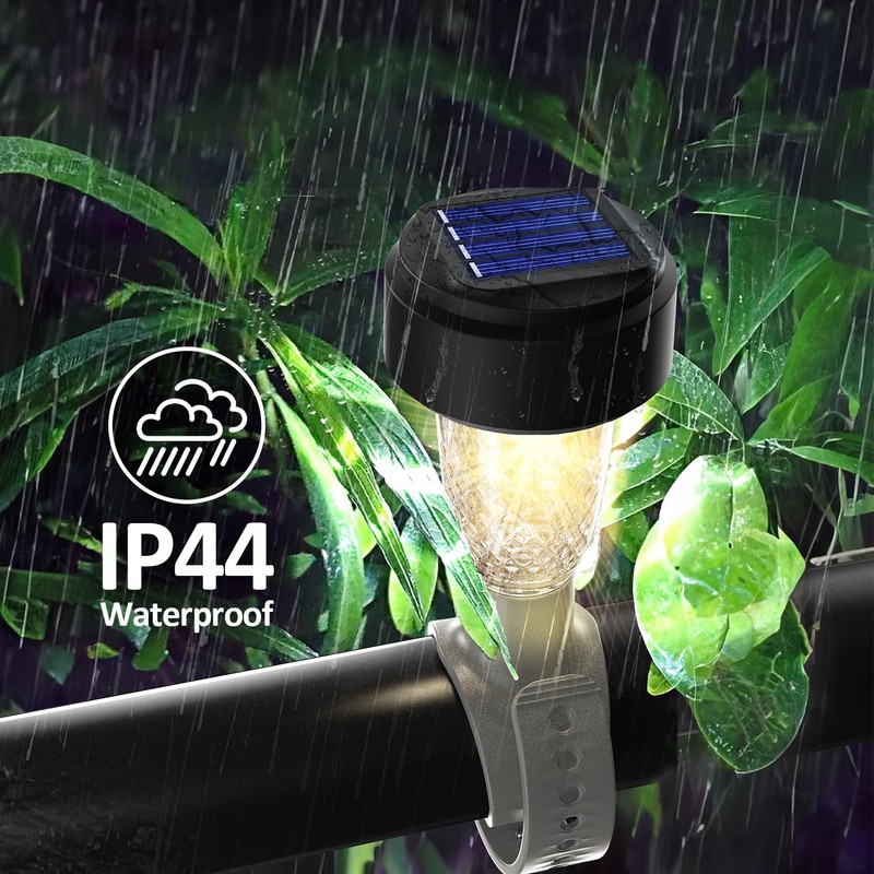 Solar Pool Lights - 6 Pack, Light for Framed Above Ground 6-Pack, Black gallery