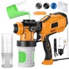 High Power 550W Paint Sprayer Gun with 38000 RPM Motor and 3 Spray Patterns gallery