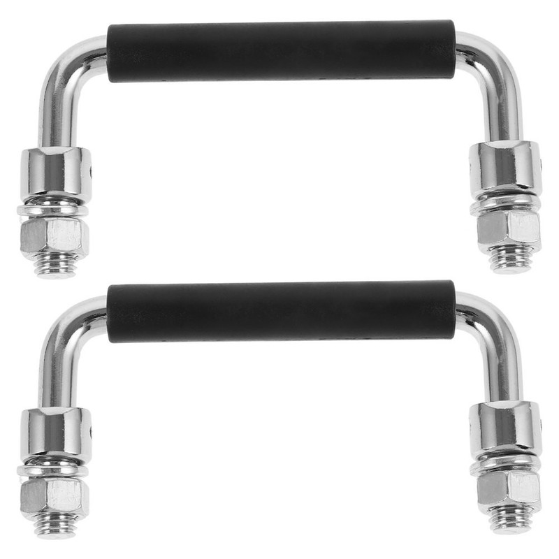 2 Pcs Tool Metal Handle Handles for Hand-operated Tools Grab Trucks Folding gallery