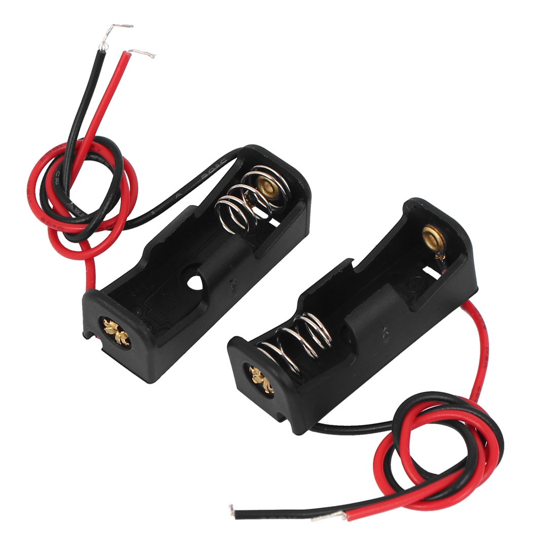 10x ABS Battery Spring Clip Open Case Holder for Black 1x 23A/12V BATTERY gallery