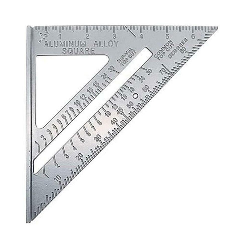 US 7-inch Measuring Triangular Ruler, Speed Square Layout Tool Protractor gallery