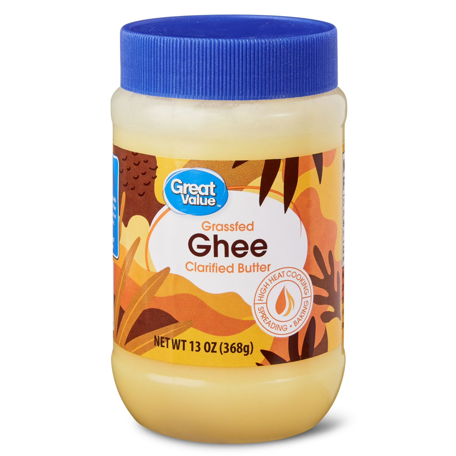 Great Value Grassfed Ghee Clarified Butter Jar, 13oz Full gallery