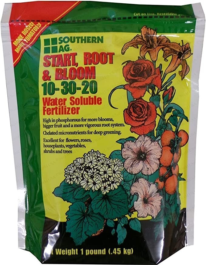 Start, Root, and Bloom 10-30-20 Fertilizer 1 lb by Southern Ag gallery
