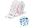 NIIMBOT M2/M3 Thermal Transfer Labels 1.57''×0.79'', 345 40mmx20mm, Hologram gallery