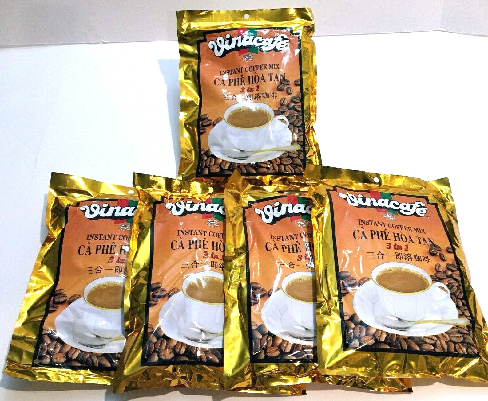 VinaCafe 3-In-1 Instant Vietnamese Coffee 20 Sachets x 20g ( Pack of 5 ) gallery