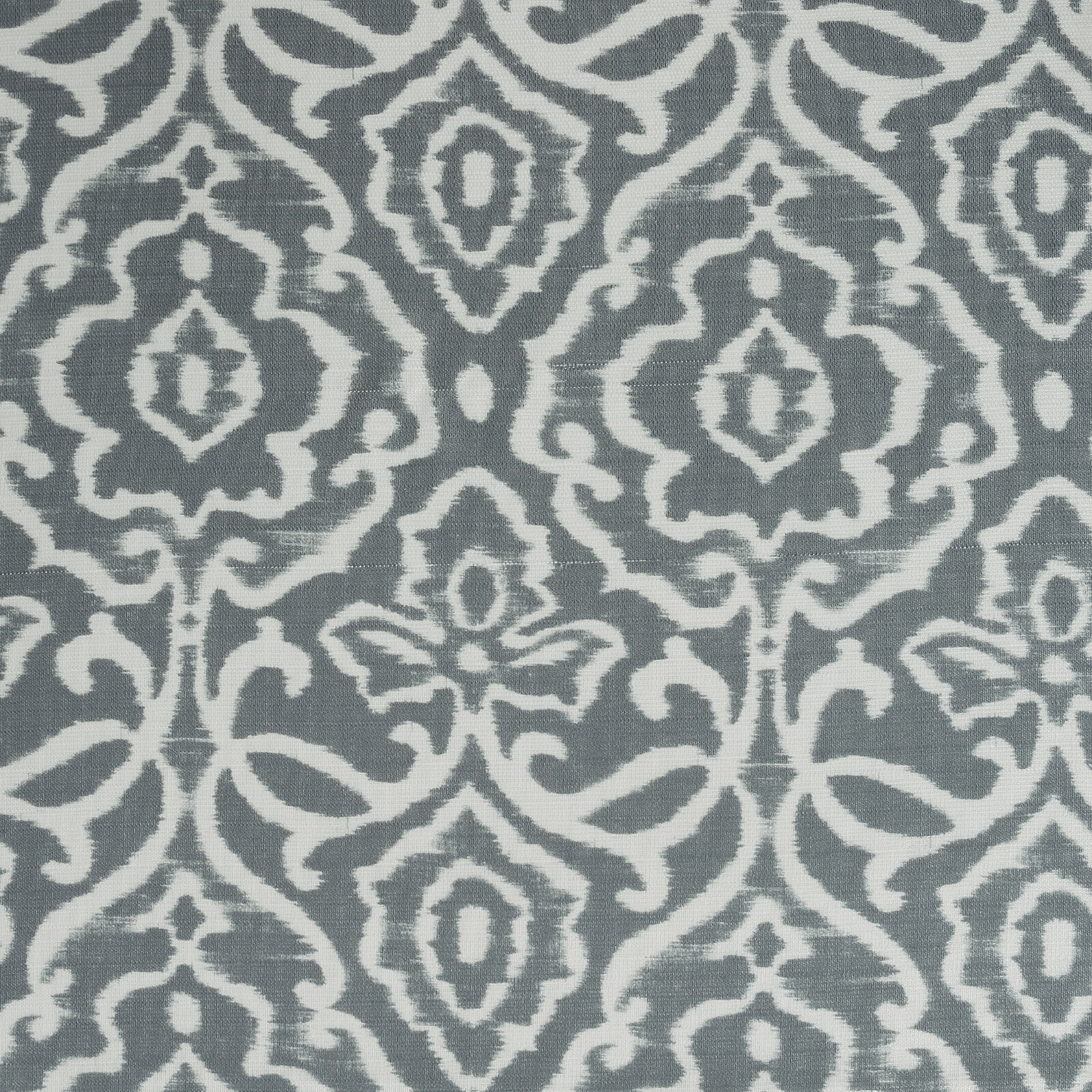 Modern Rich Grey & White Tailored Window Valance, Dimensions: 56" x 17" -NEW gallery