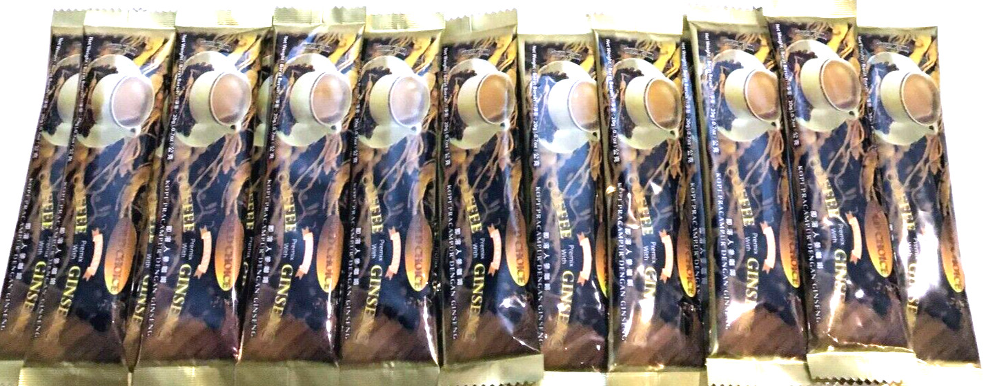 Gold Choice Instant Ginseng Coffee 20 Sticks x 20g ( Pack of 6 )~5/05/2026 gallery