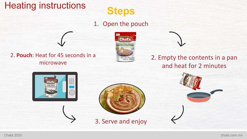 Refried Pinto Beans Pouch | Practical + Delicious | Ready-To-Eat | No Preservati gallery