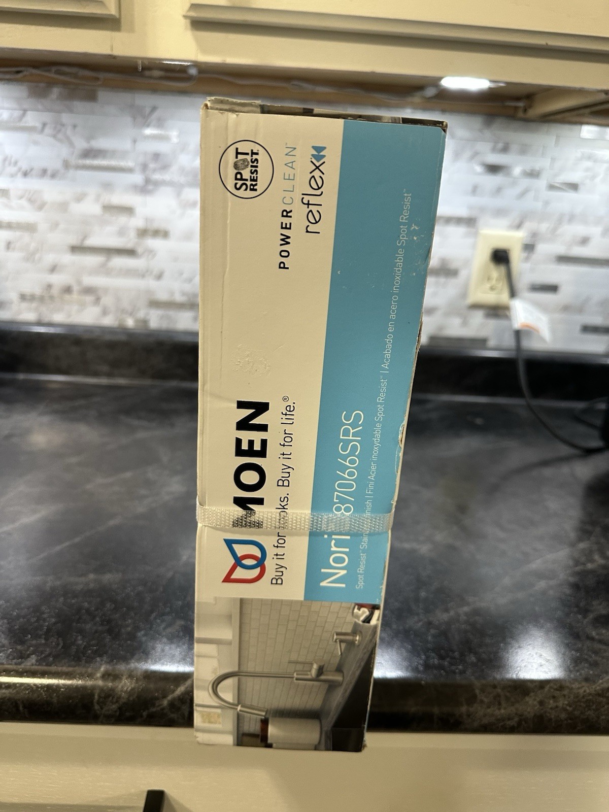 NEW Moen 87066SRS Stainless High-Arc Kitchen Pulldown Faucet W/ Soap Disp. B56 gallery