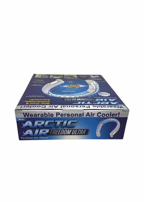 Portable Neck Fan Bladeless Rechargeable Hands Free Cooler Arctic Air gallery