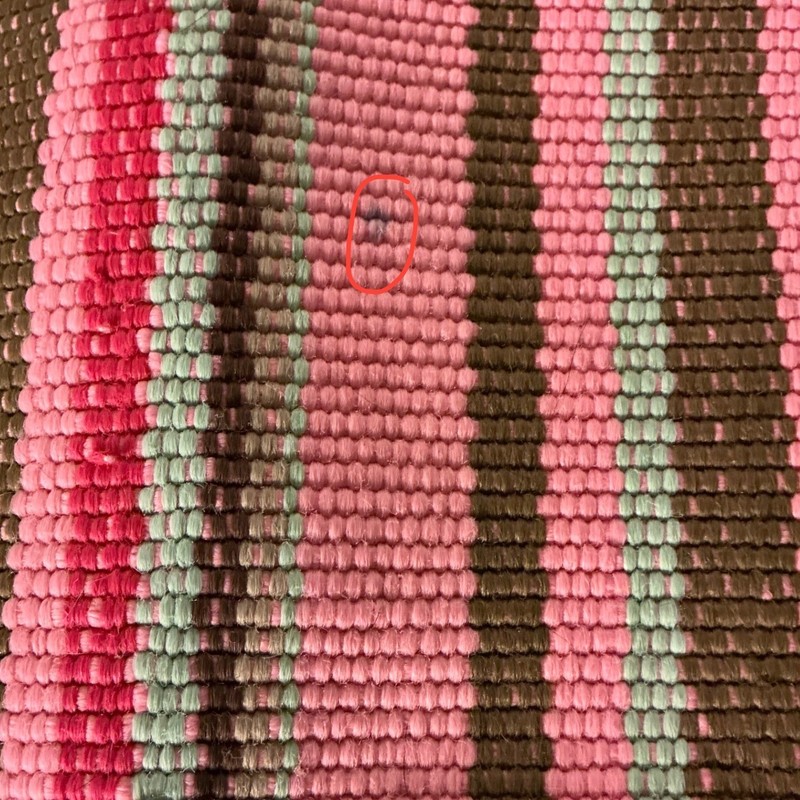 Dash & Albert Handwoven Striped Polypropylene UV Rug 2x3 Pink Brown Multi gallery
