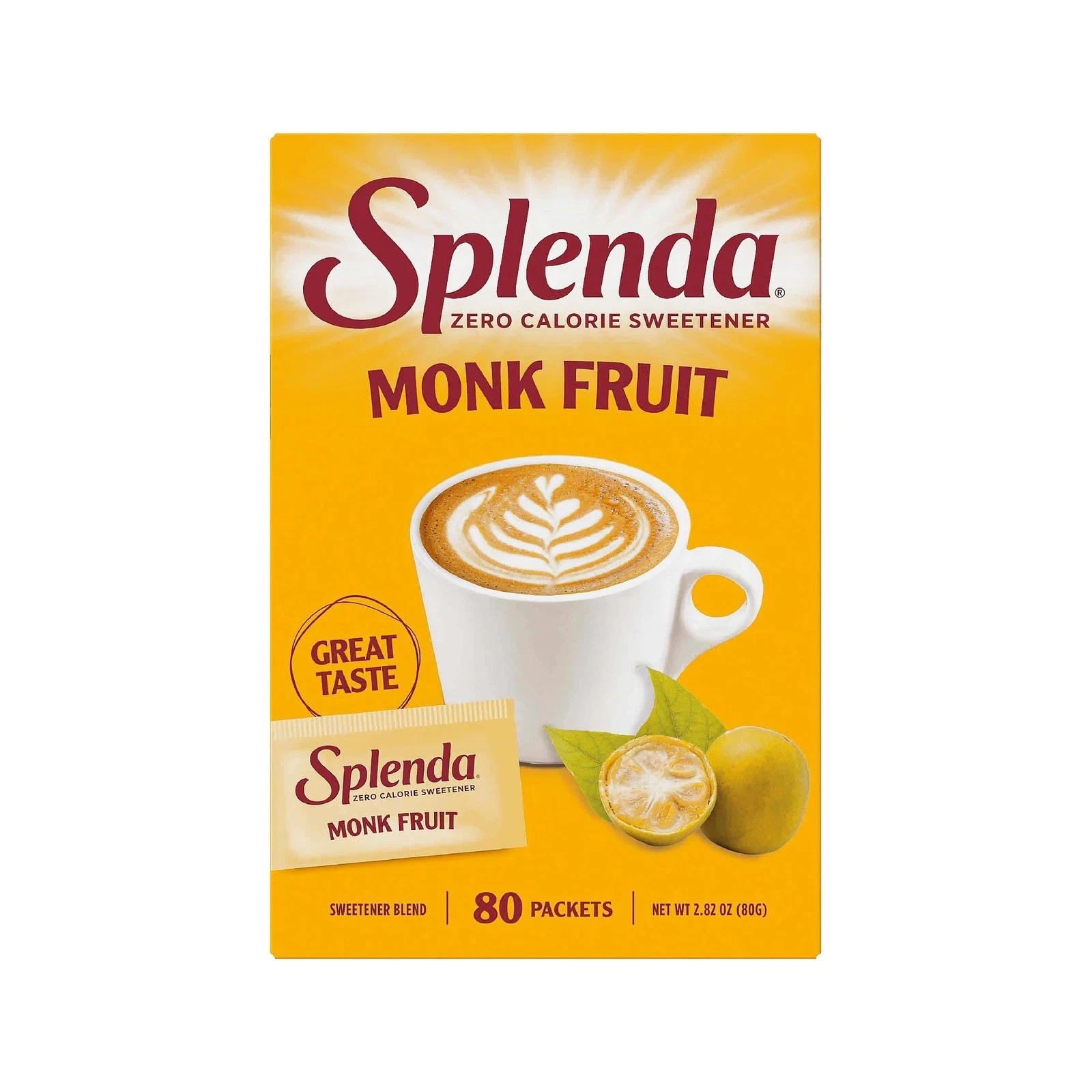 SPLENDA Monk Fruit Zero Calorie Plant Based Sweetener, 2.82 Ounce (Pack of 1) gallery
