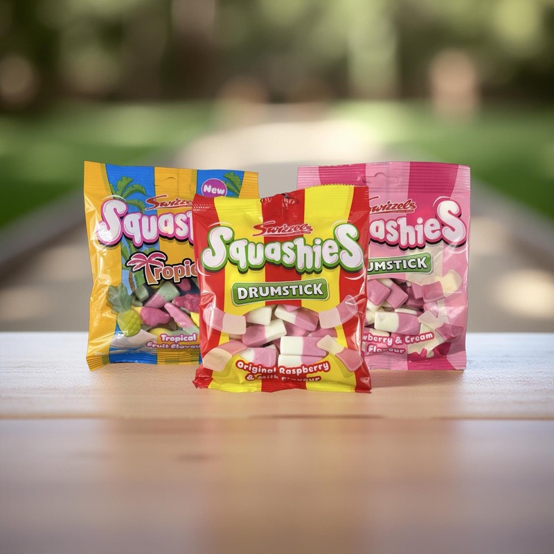 Swizzels Squashies Imported Candy – 100 g Bag | Choose Flavor | Soft & Squishy S gallery