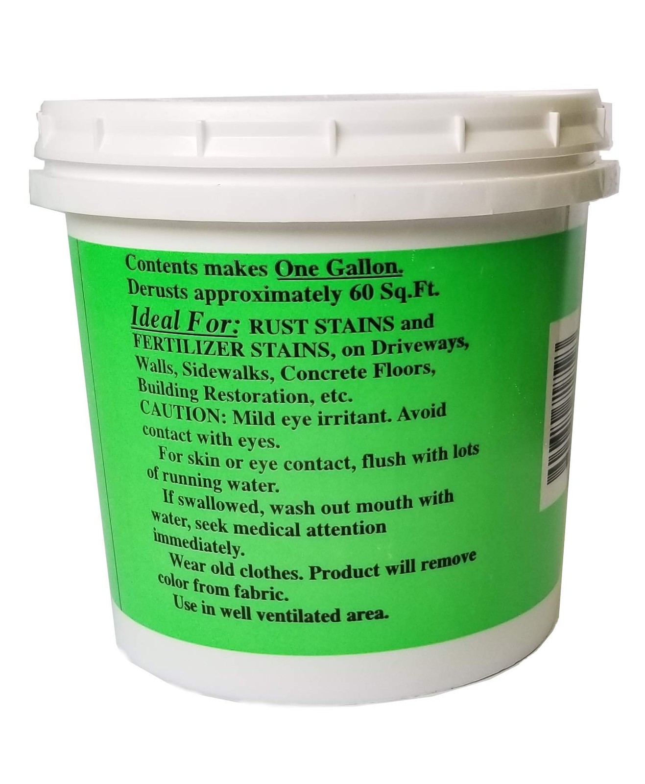 Rust Remover for Concrete - 22 oz Concentrate Makes One Gallon gallery