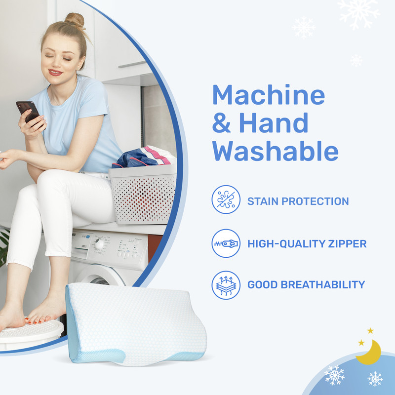 Derila® Cooling Pillowcase. Optimal Temperature Control for Perfect Sleep gallery