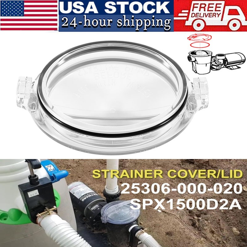 SPX1500D2A Strainer Cover/Lid for Hayward Power-Flo Strainer Cover with O-Ring gallery