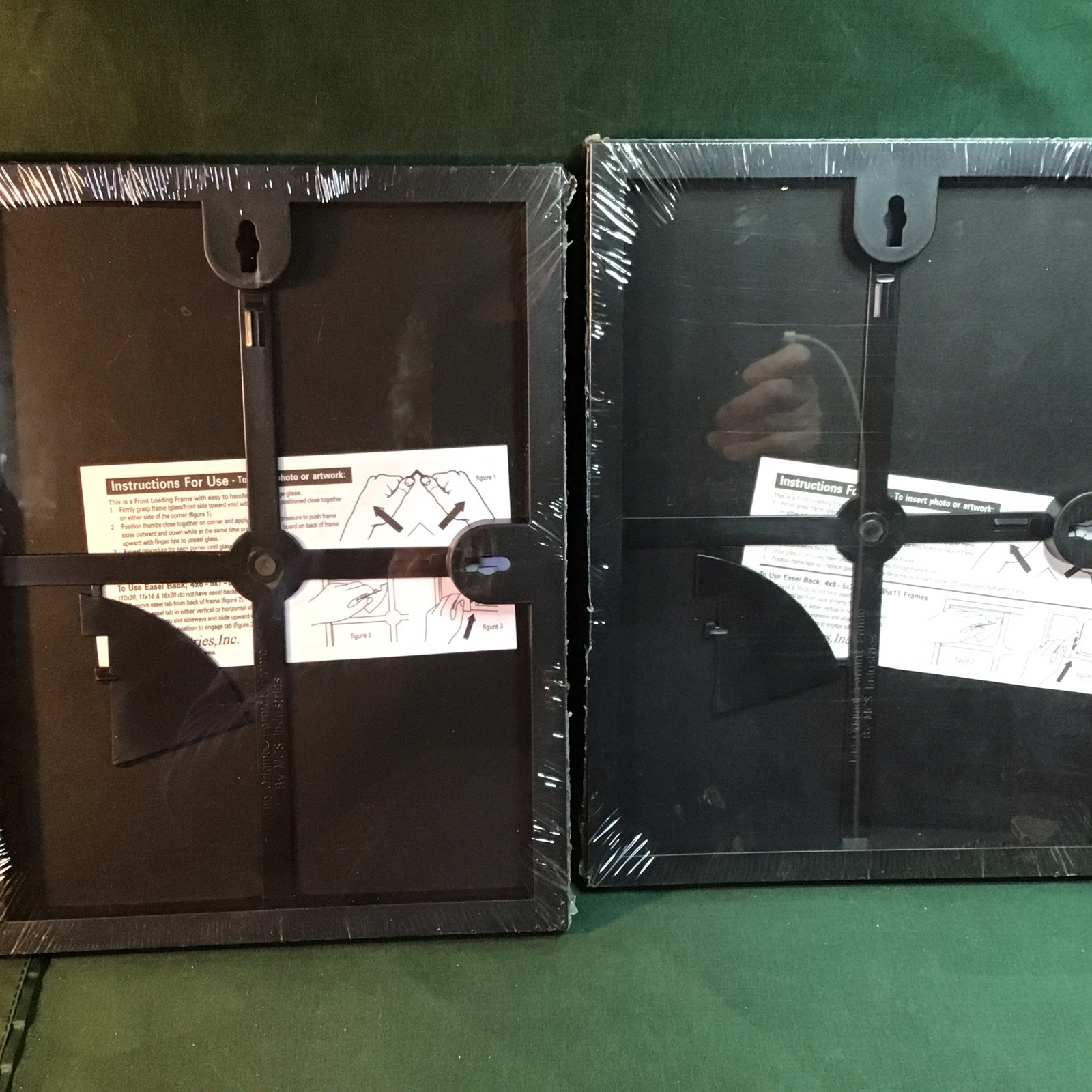 2 Format 8 1/2 X 11 Inch Front Loading Frame. Vertical Or Horizontal Display. gallery