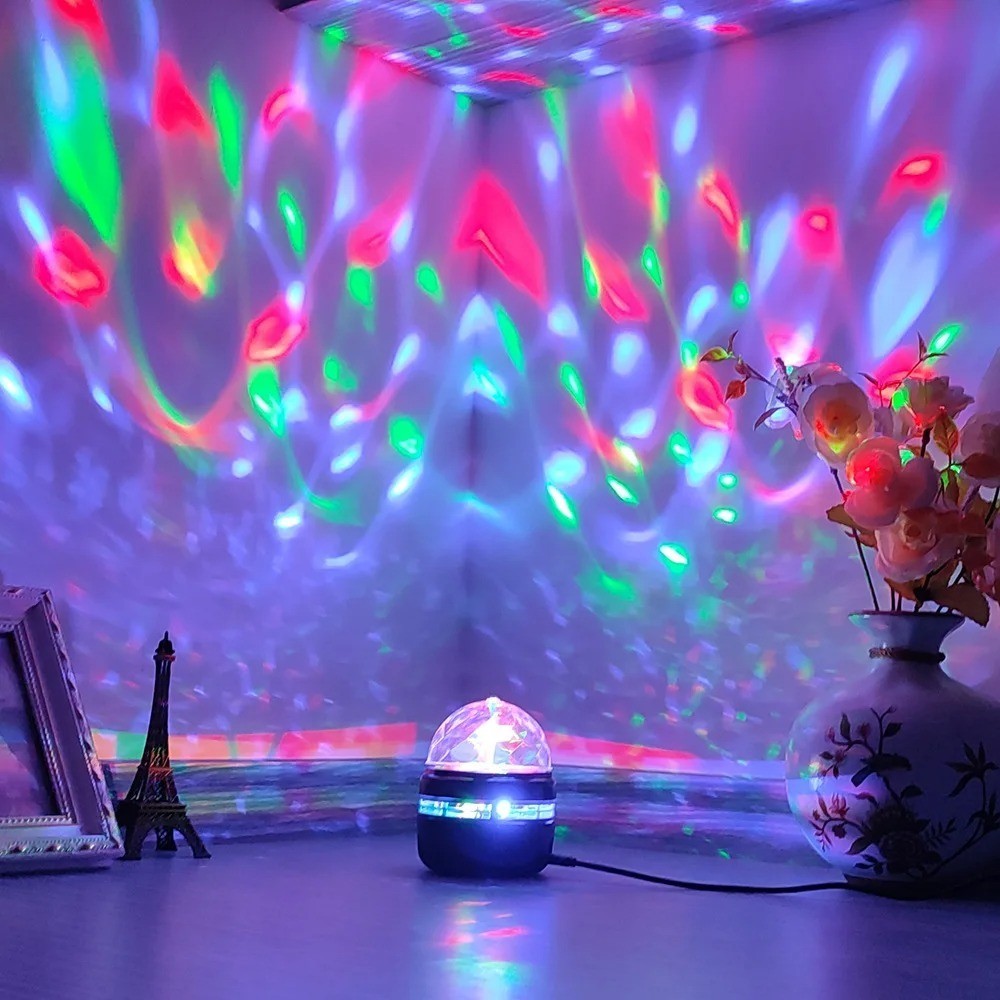 LED Galaxy Projector Night Light Starry Sky Lamp with Remote USB Rechargeable gallery
