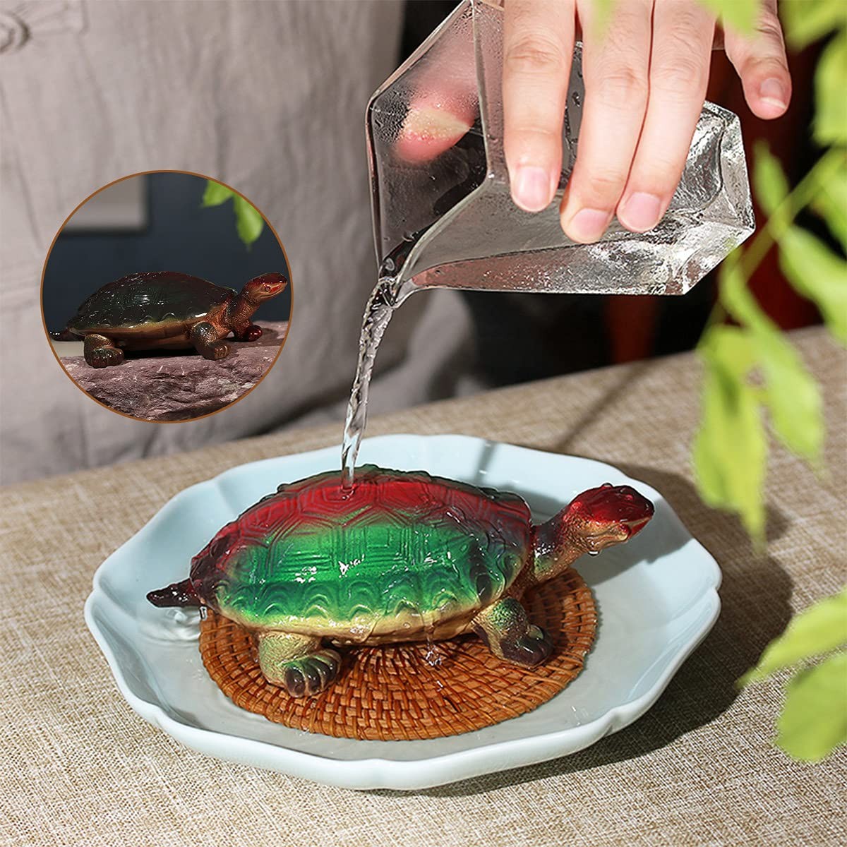 LYART Color Changeable Tea Pet Cute and Fine Kung Fu Zisha Tea Pet for Tearoom O gallery