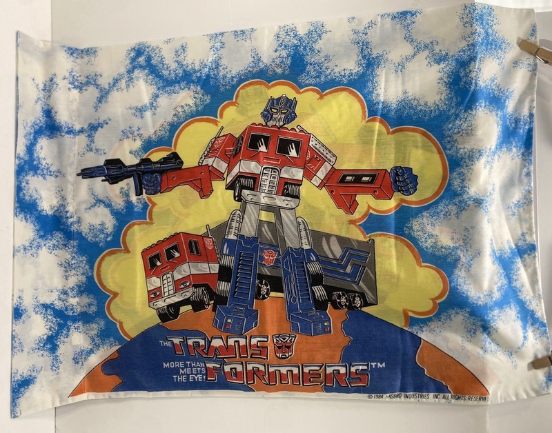 2pc Hasbro Transformers More Meets Eye Cotton Blend Pillowcases Standard 1021 gallery