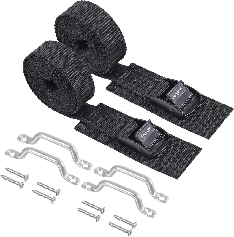 Battery Tie Down Strap 48” Battery Box Hold Down Kit, Tie Down Kit, with Small S gallery