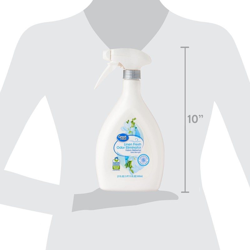 (4 pack) Great Value Fabric Air Refresher, Fresh Linen, 27 fl oz gallery