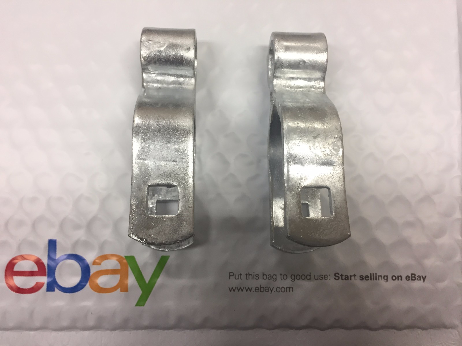 allFENZ 1-5/8" Galvanized Metal Chain Link Fence Gate Frame Hinges.Qty:2 pcs gallery