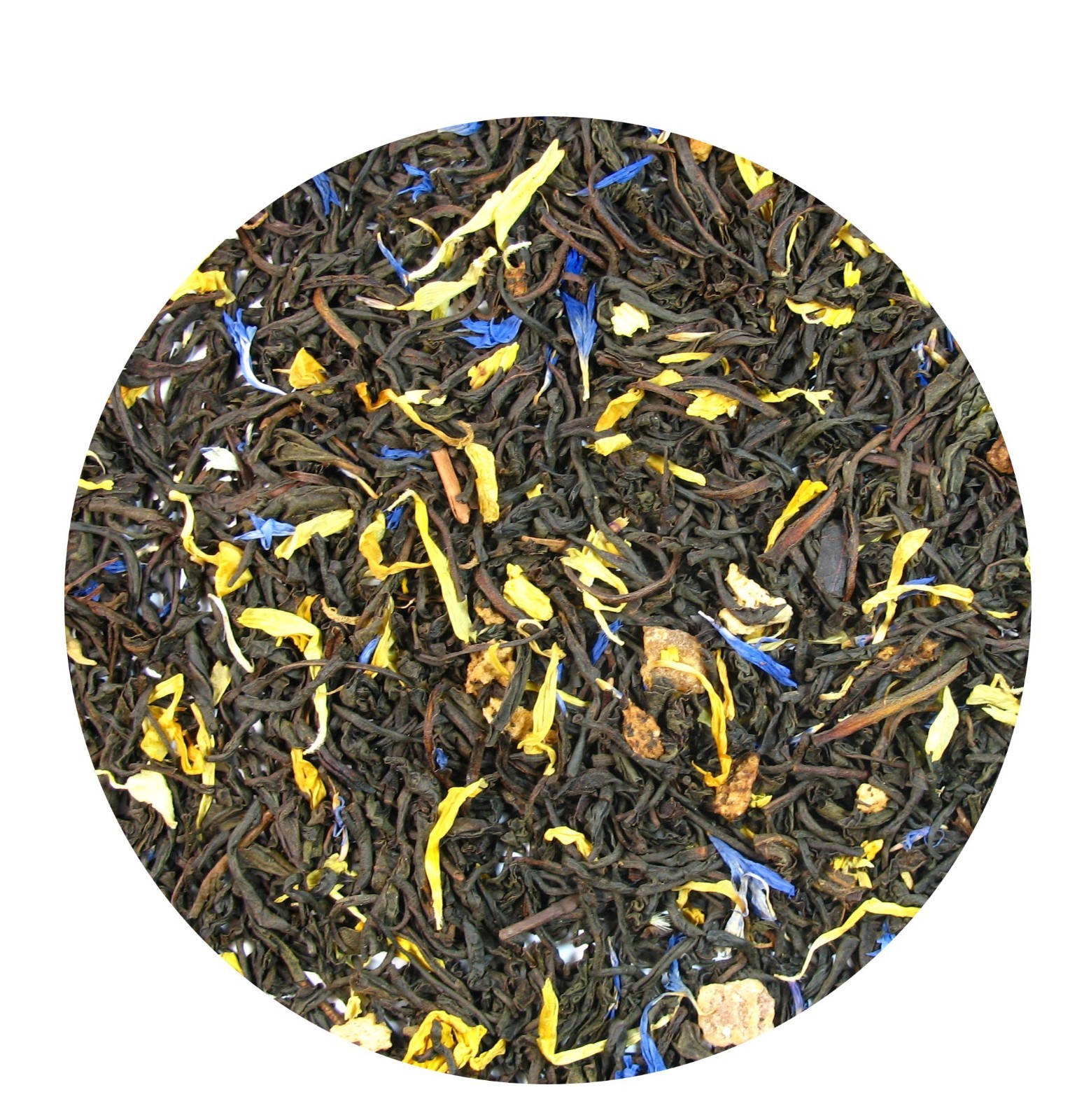 Blue lady natural flavored black tea loose leaf tea 1/2 LB bag gallery