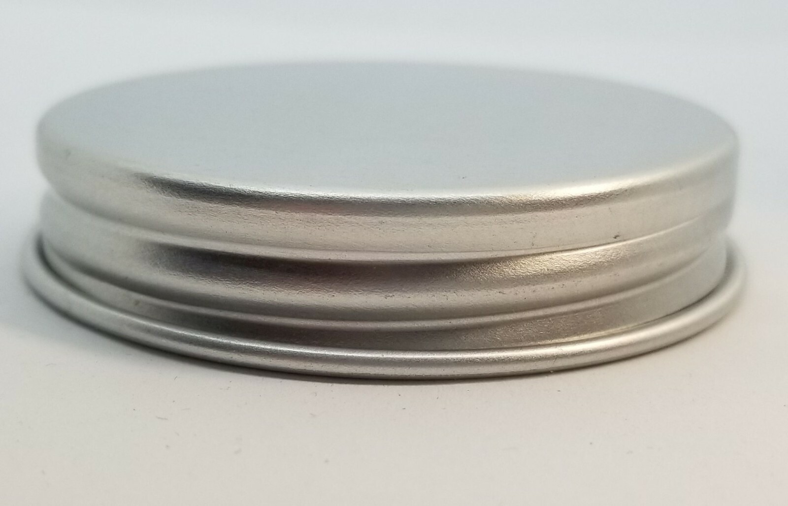 2-1/2 (5/8) inch Aluminum Jar Lid Threaded shaker antique hoosier sugar tea old gallery