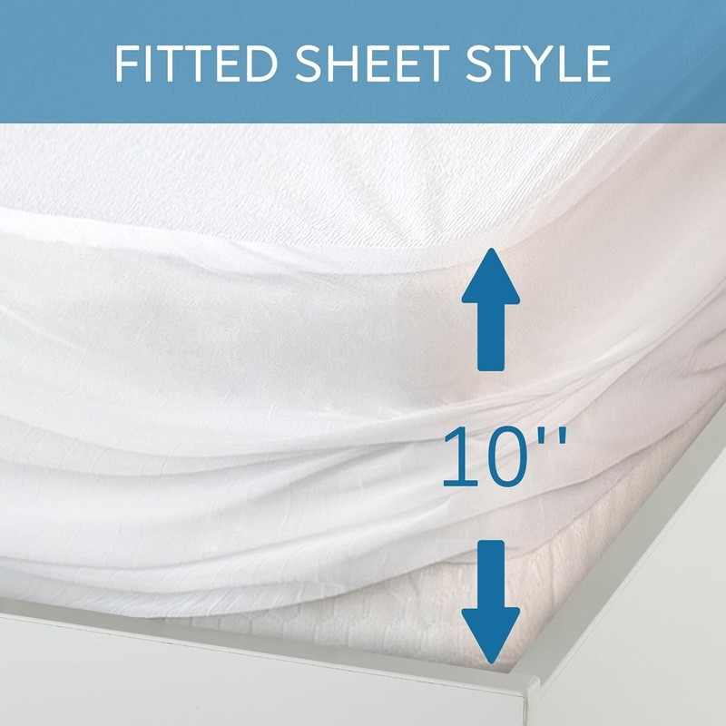 RV Bunk/Daybed/Cot Mattress Protector Cover 75"x33" for Narrow Twin Camper Bed gallery