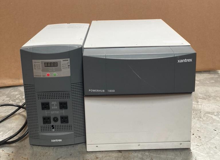 Xantrex PowerHub 1800 Battery Backup System SN B12692261 gallery