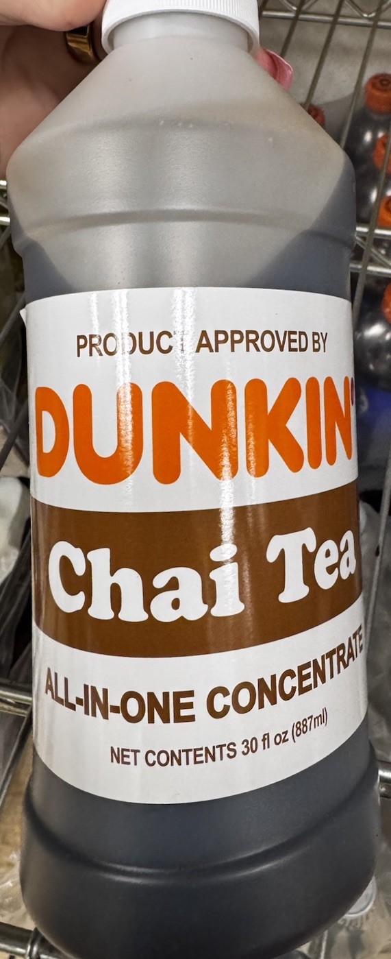 Dunkin Chai Tea Syrup 30oz With Pump Exp 10/2026 gallery