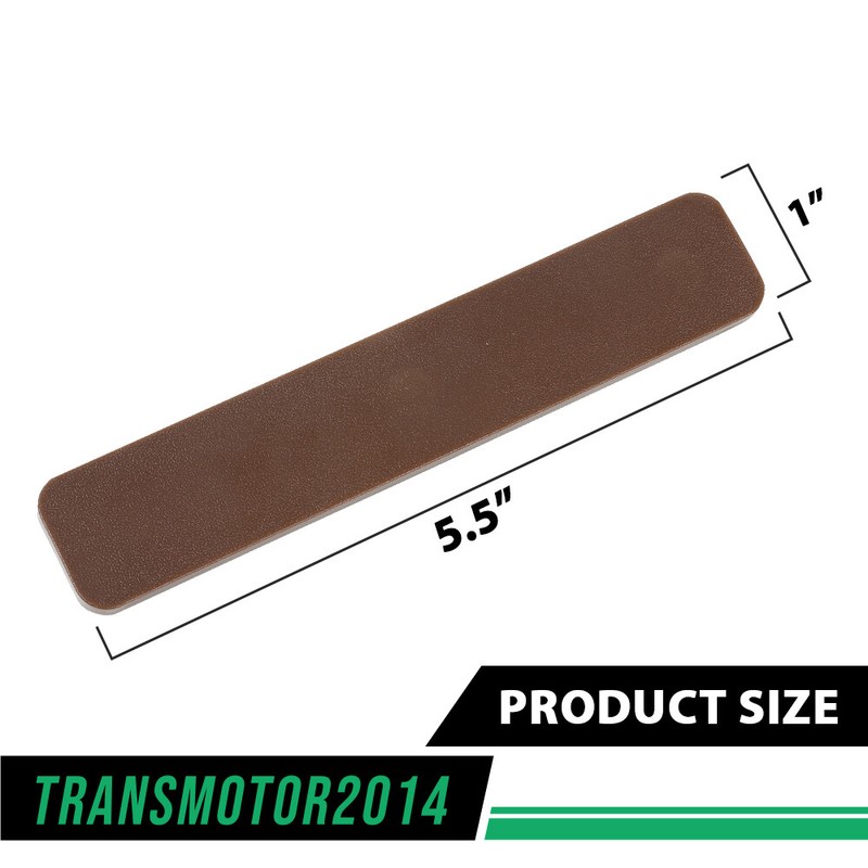 (4 pcs) 5.5” Plastic Decking boards End Cap Set Brown Fit For TREX gallery