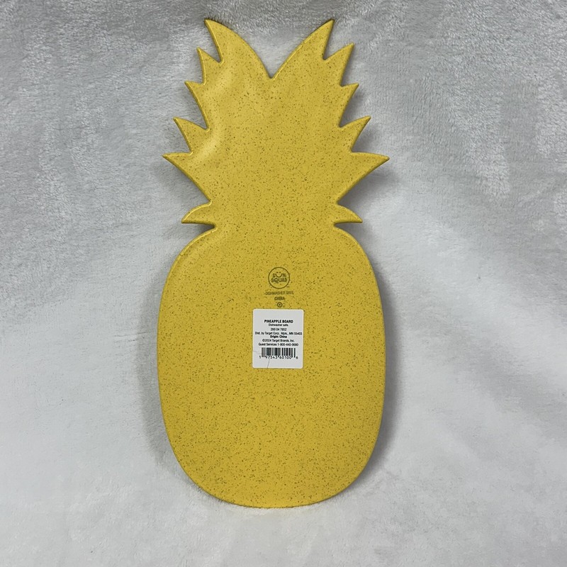 Sun Squad Pineapple Shaped Serving Board Dishwasher Safe Target Brands New gallery
