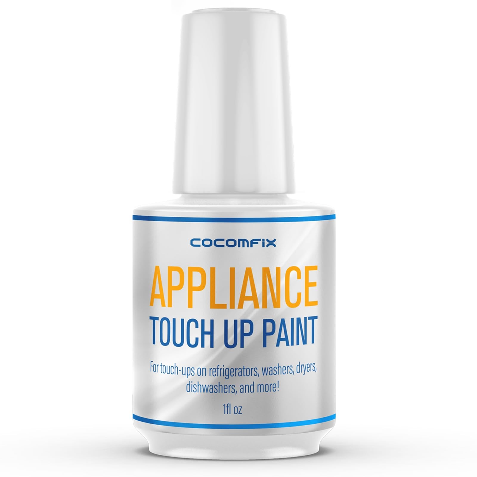 cocomfix White Appliance Touch Up Paint, 1 Fl Oz (Pack of 1), Gloss gallery