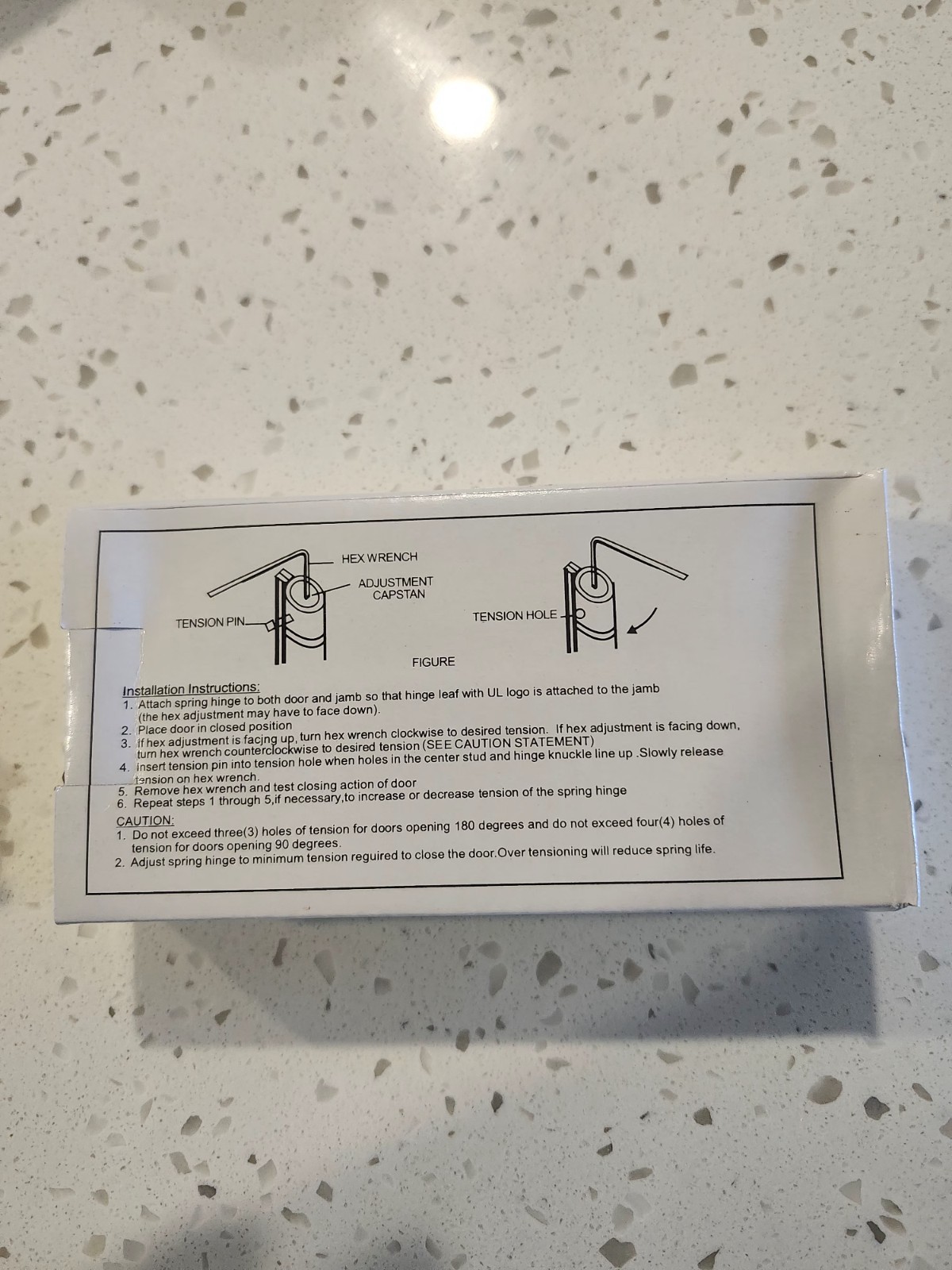 Global Door Controls CPS3535 Series Commercial SPRING HINGE SILVER 3.5x3.5” gallery