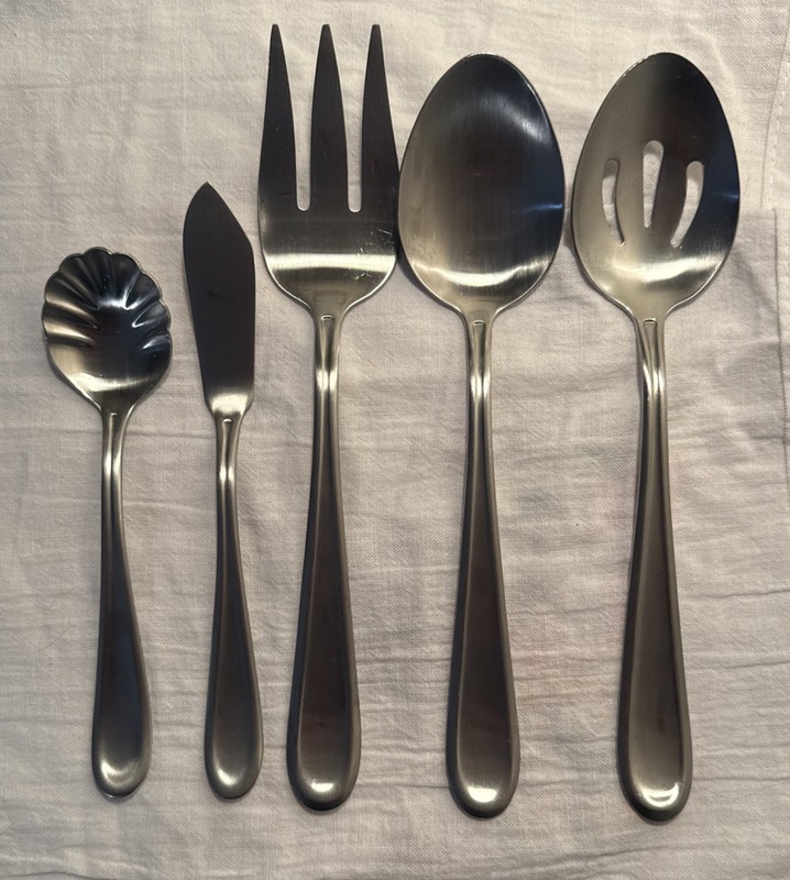 Stainless 5 Piece Serving Set, Simple Design, Useful Generic / Unbranded, China gallery