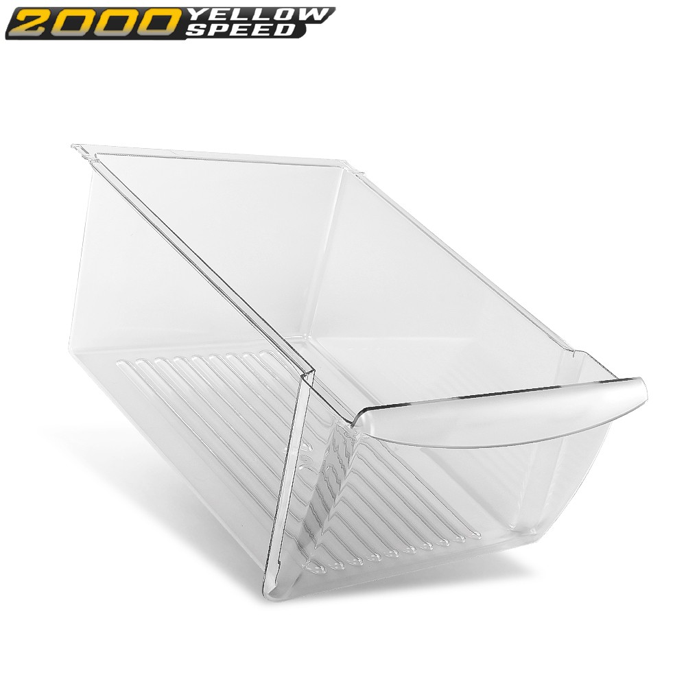 Upper Clear Crisper Pan Drawer Compatible With Frigidaire Refrigerator 240351061 gallery