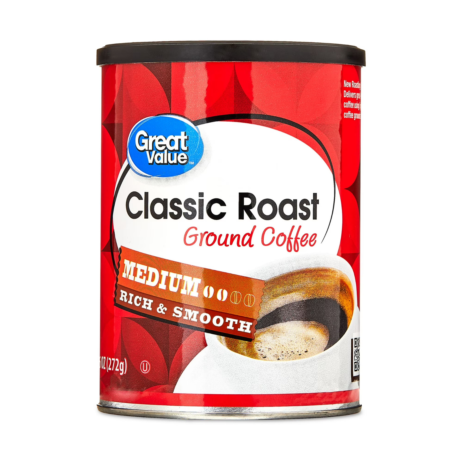Great Value Classic Roast Ground Naturally Caffeinated Coffee, 9.6 oz Free Shipp gallery