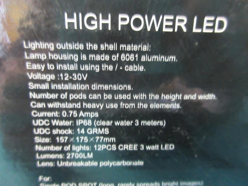 NEW High Power Oval LED High Bright Work Driving Lamp Light 36W 2700lm gallery