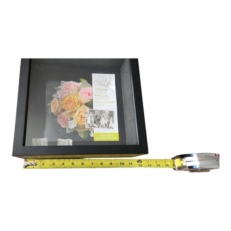 STUDIO DECOR SHADOWBOX Back loading 10 in x 10 in gallery