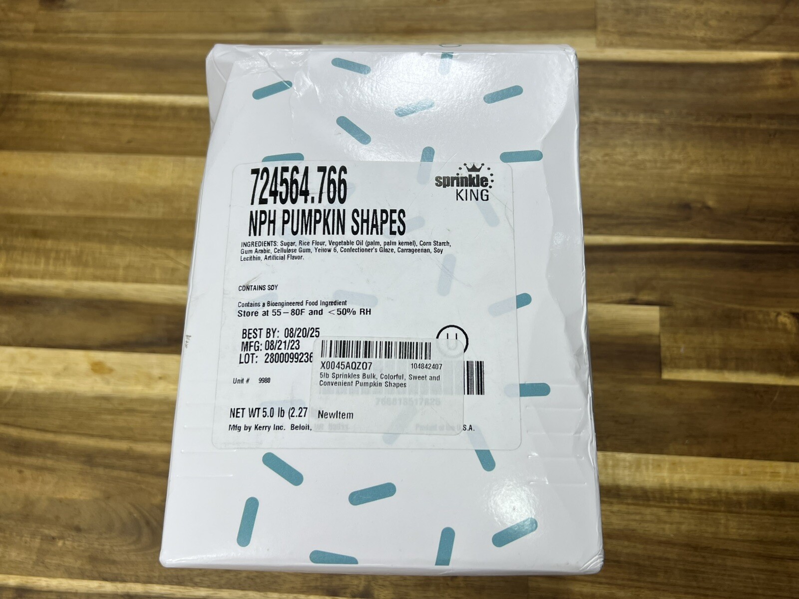Bulk Sprinkles for Cake and Cupcake Decorating 5 Pounds |PUMPKIN SHAPES 8/20/25 gallery