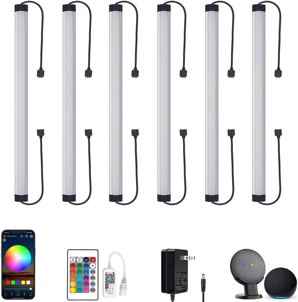 Under Cabinet LED Lighting, Dimmable under Counter Lights, Wifi Smart Controlled gallery