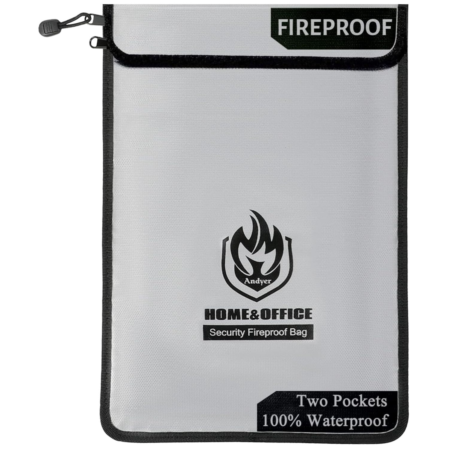 Fireproof Money Bag for Cash, Valuables, Legal Documents gallery
