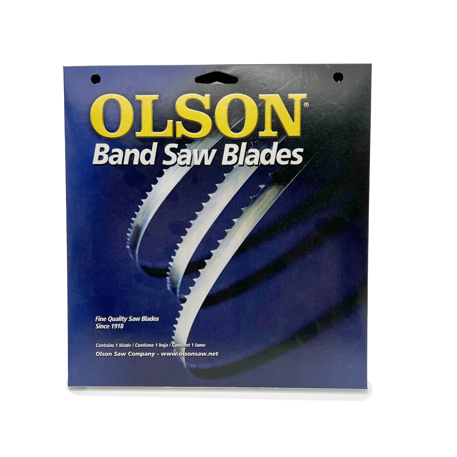 Olson 93-1/2″ Long Flex Back Band Saw Blade - .025in. thick - 6 TPI Hook Tooth gallery