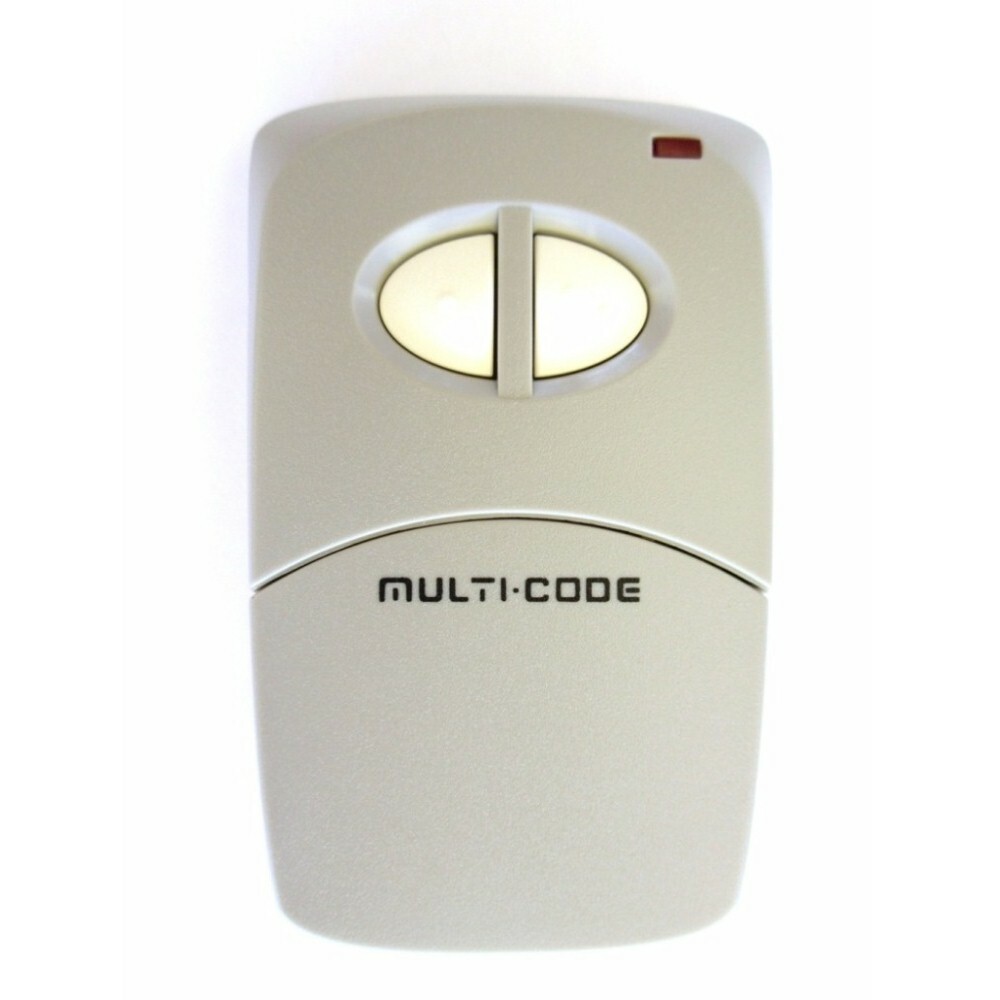 Multi-Code 4120 412001 Gate Garage Door Opener 300MHz 10 DIP Code Remote Control gallery
