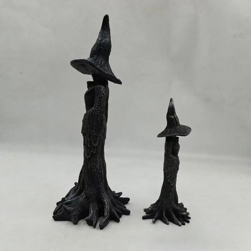 2026 Cracker Barrel Tree Witch Statue Halloween Decor Gift New in Box - 30 cm US gallery
