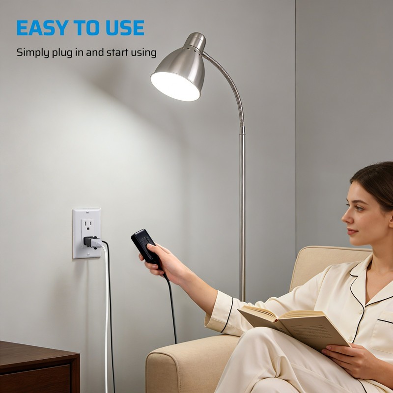 Plug in Dimmer Switch for Lamp, Table Lamp Dimmer for Dimmable LED/CFL Lights gallery
