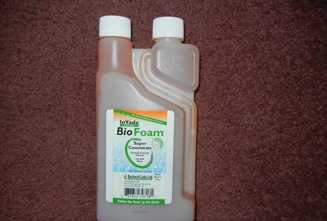 Invade Bio Foam Concentrate 1 Pint Green Product Organic Build-Up Scum gallery